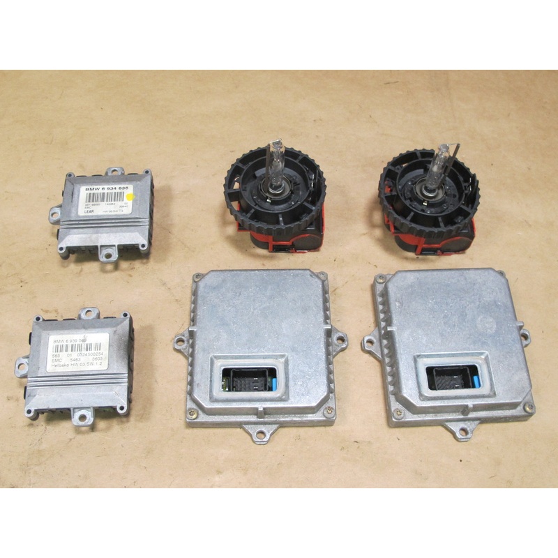 04-06 BMW E46 ADAPTIVE XENON HEADLIGHT BALLAST MODULE W IGNITER & BULB SET OEM