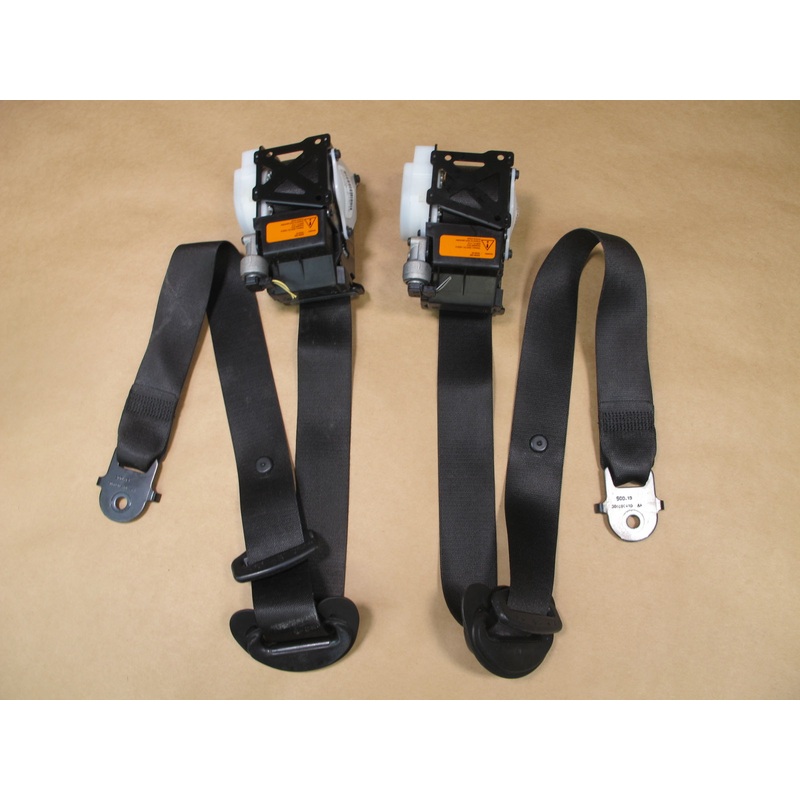07-13 BMW E70 E71 X5 X6 FRONT LEFT & RIGHT SIDE SEATBELT RETRACTOR SET OEM