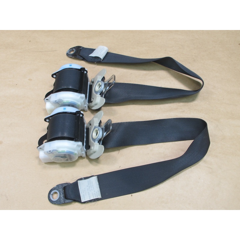 11-17 INFINITI QX56 QX80 REAR LEFT & RIGHT SIDE SEATBELT RETRACTOR SET OEM