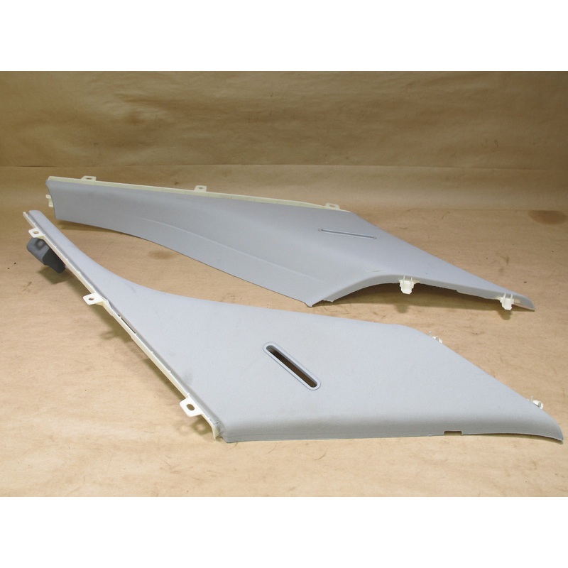 12-15 MERCEDES W166 ML-CLASS SET OF 2 REAR INTERIOR C PILLAR TRIM COVER OEM