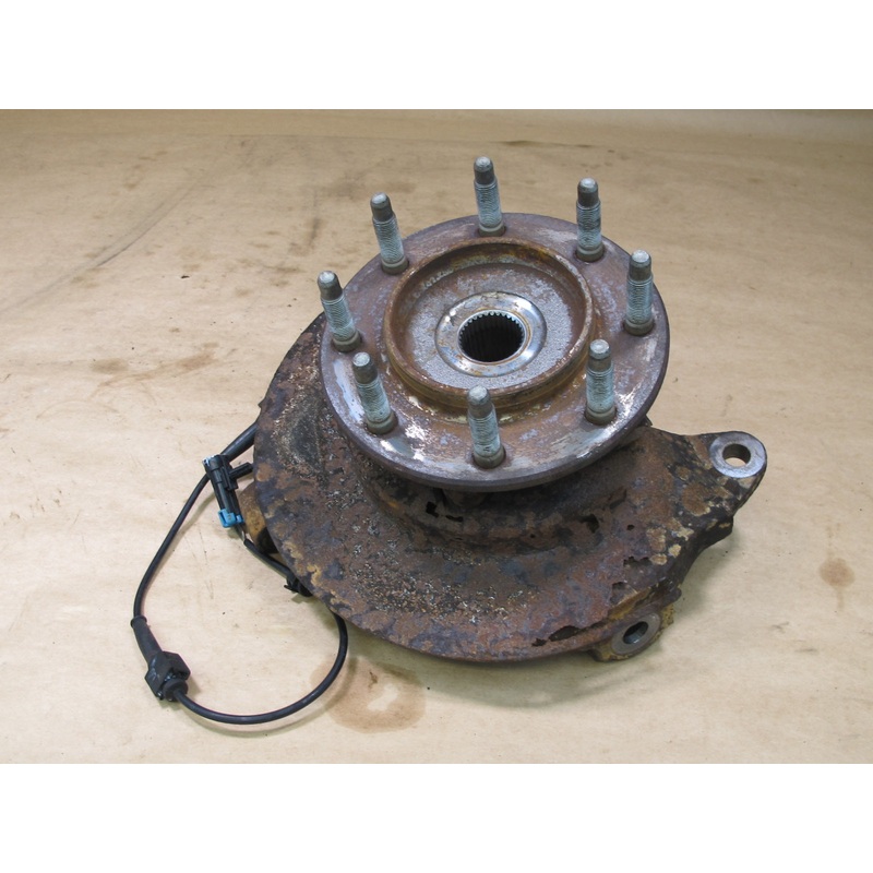 2003-2007 HUMMER H2 FRONT LEFT DRIVER SIDE SPINDLE KNUCKLE WHEEL HUB