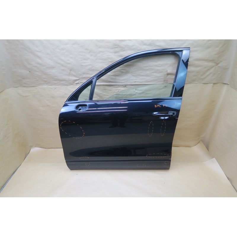 2011-2018 PORSCHE CAYENNE 958 FRONT LEFT DOOR SHELL PANEL W GLASS