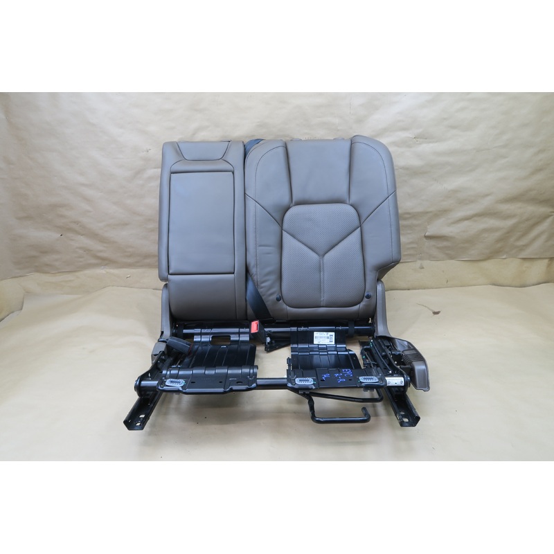 2011-2018 PORSCHE CAYENNE 958 REAR LEFT SEAT UPPER BACKREST LEATHER CUSHION