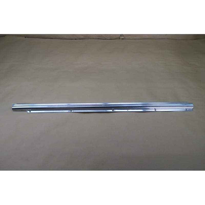 73-85 MERCEDES R107 REAR LEFT CHROME MOLDING COVER OEM