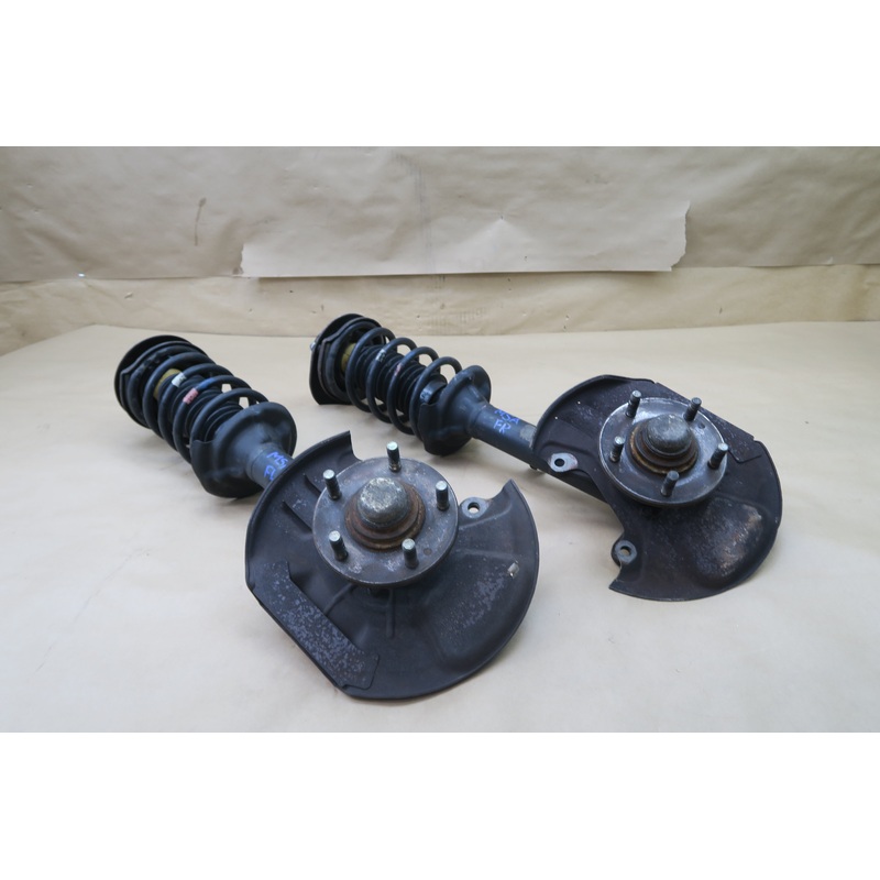 85-89 MITSUBISHI STARION FRONT RIGHT & LEFT SPINDLE KNUCKE STRUT SPRING OEM