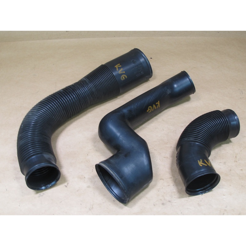 85-93 VW GOLF MK1 CABRIOLET SET OF 3 HEATER AIR VENT DUCT HOSE PIPE TUBE OEM
