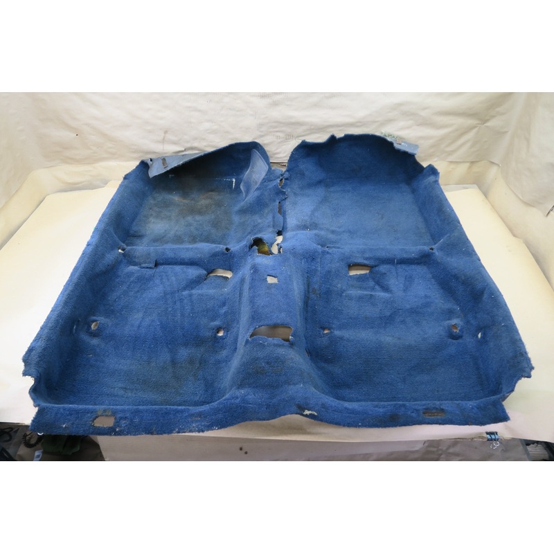 86-92 TOYOTA SUPRA MK3 FLOOR CARPET LINER COVER BLUE OEM