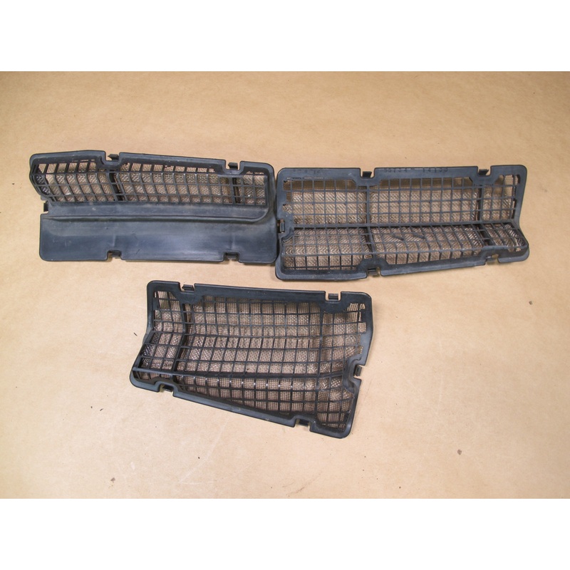86-92 TOYOTA SUPRA MK3 SET OF 3 UNDERHOOD COWL VENT OEM