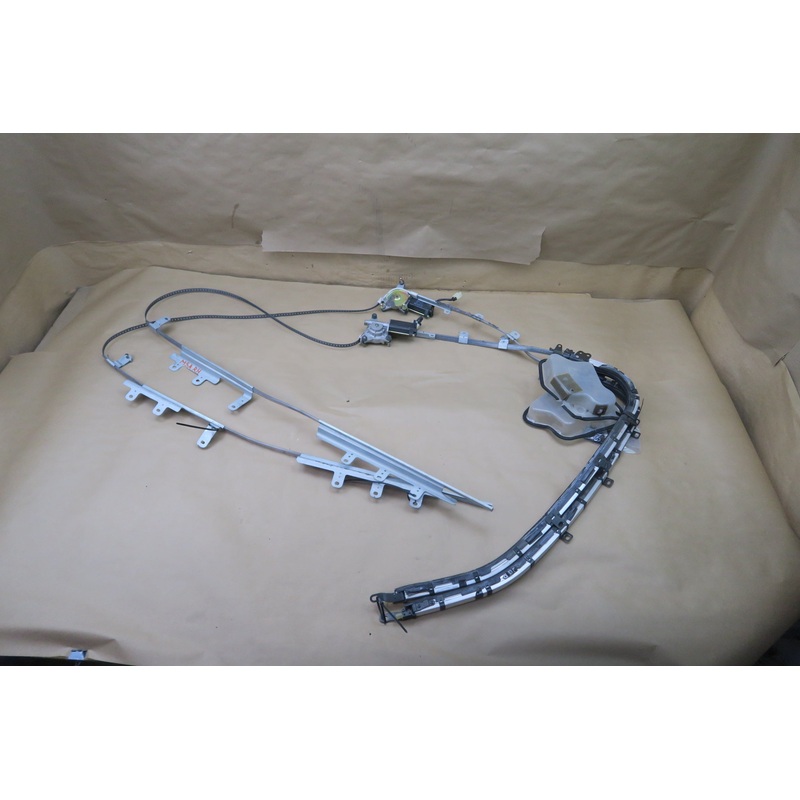 87-89 MITSUBISHI STARION CONQUEST RIGHT & LEFT SEATBELT TRACK MOTOR SET OEM