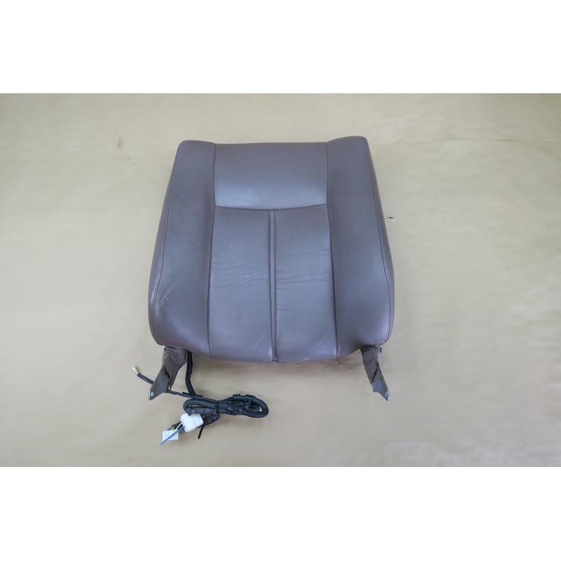 90-92 LEXUS UCF10 LS400 FRONT RIGHT SEAT UPPER BACKREST LEATHER CUSHION OEM