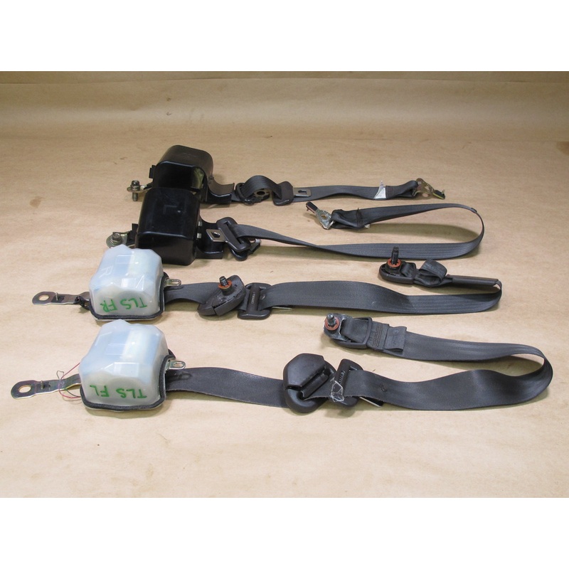 90-94 LEXUS LS400 FRONT & REAR RIGHT LEFT SIDE SEATBELT RETRACTOR SET OEM
