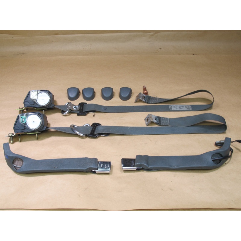 92-97 FORD F-150 SUPER CAB FRONT & REAR RIGHT LEFT SIDE SEATBELT RETRACTOR SET OEM