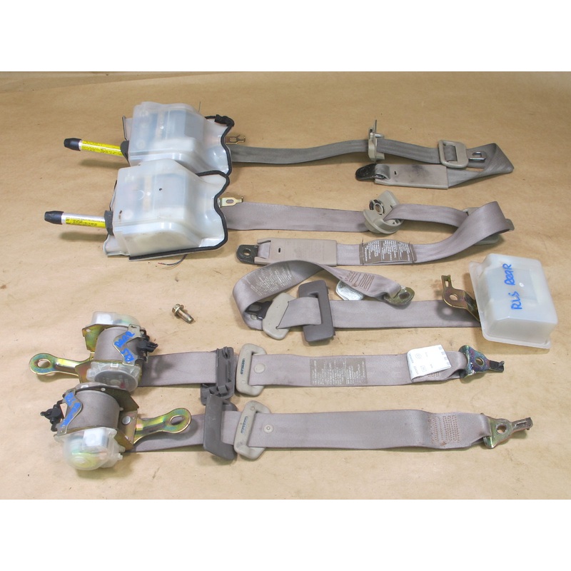 95-97 LEXUS LS400 FRONT & REAR RIGHT LEFT SIDE SEATBELT RETRACTOR SET OEM