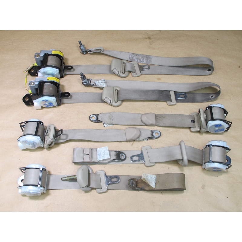 98-02 LEXUS LX470 FRONT & REAR RIGHT LEFT SIDE SEATBELT RETRACTOR SET OEM