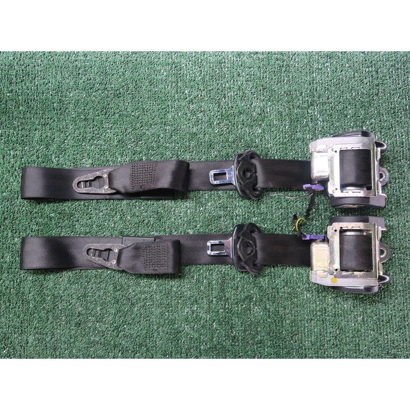03-05 AUDI B6 A4 S4 FRONT RIGHT & LEFT SIDE SEATBELT RETRACTOR SET OEM