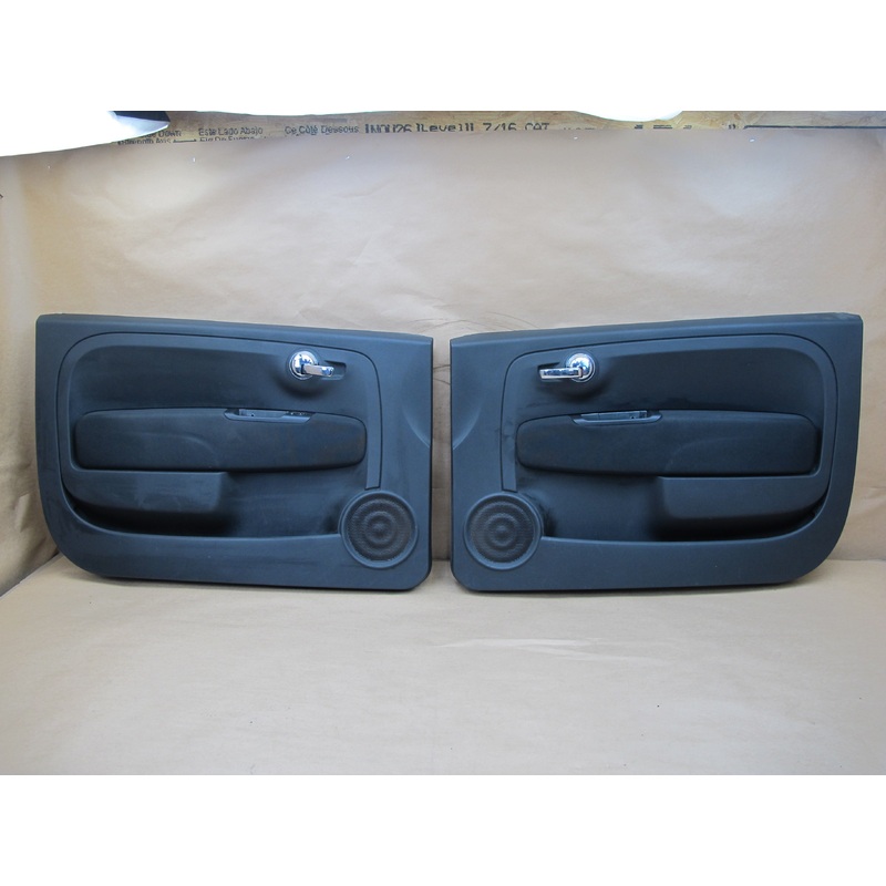 12-19 FIAT 500 ABARTH SET OF 2 RIGHT & LEFT INTERIOR TRIM COVER PANEL OEM