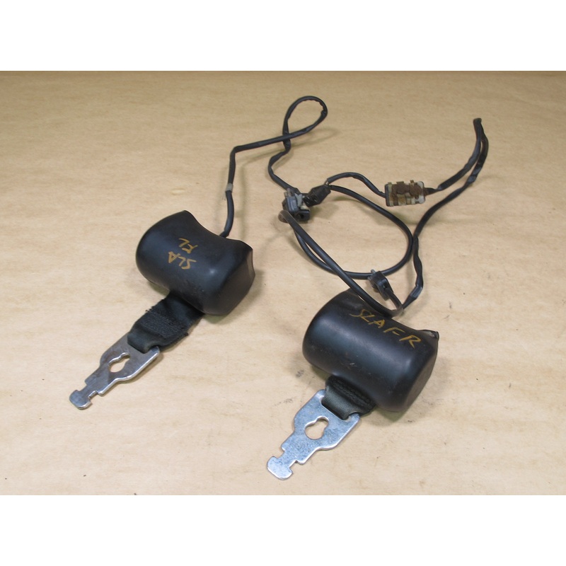 1973 MERCEDES R107 450SL FRONT RIGHT & LEFT SIDE SEATBELT RETRACTOR SET OEM