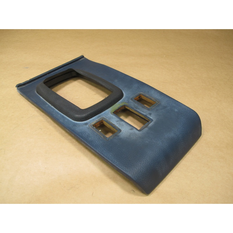 73-85 MERCEDES R107 CONSOLE TRANSMISSION SHIFTER TRIM BEZEL COVER PANEL OEM