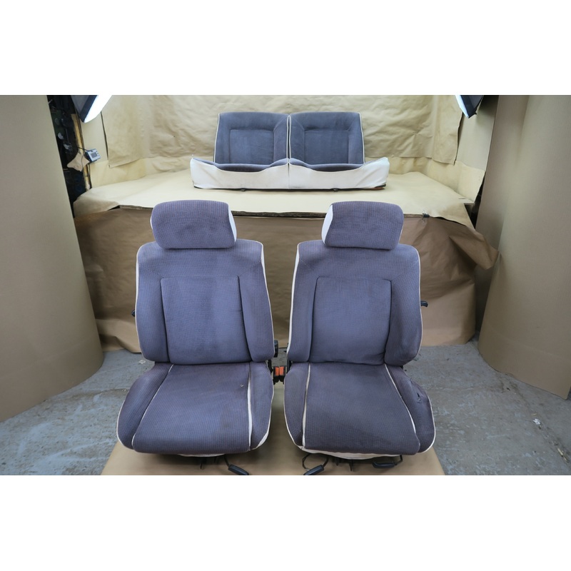 85-93 VOLKSWAGEN VW GOLF RABBIT MK1 CABRIOLET FRONT & REAR SEAT SET OEM
