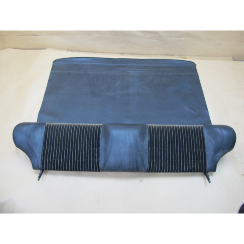 87-88 PORSCHE 924 REAR UPPER SEAT CUSHION & TRUNK CARGO ROLLER SHADE COVER OEM