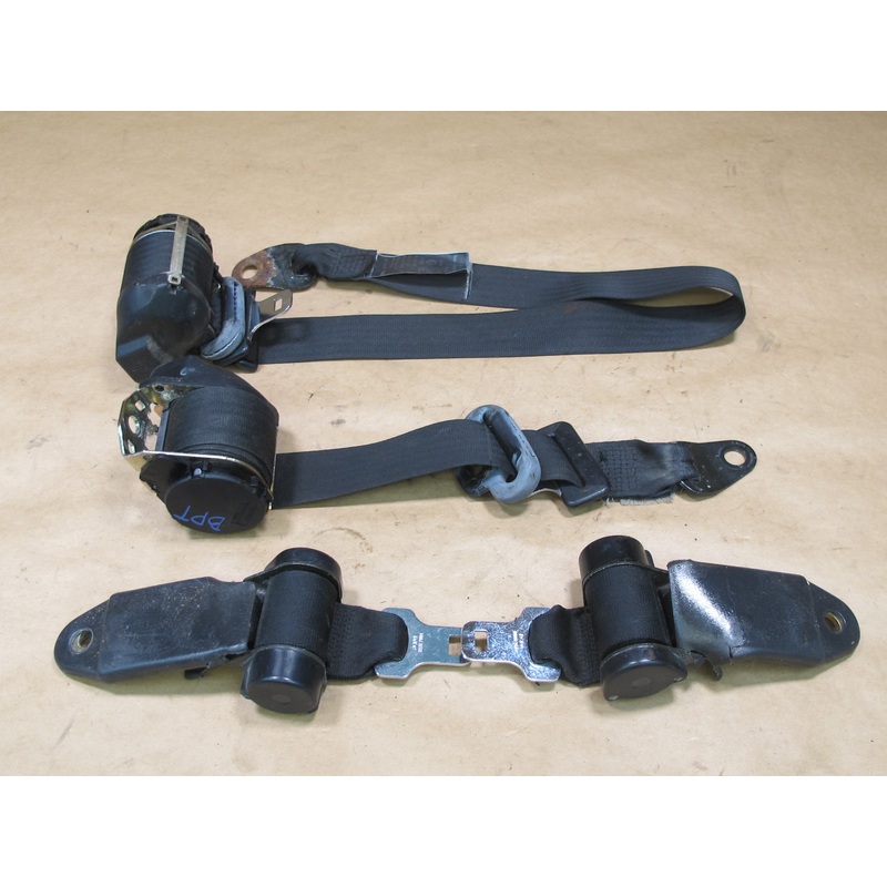 87-88 PORSCHE 924 S FRONT & REAR LEFT RIGHT SEATBELT RETRACTOR SET OEM