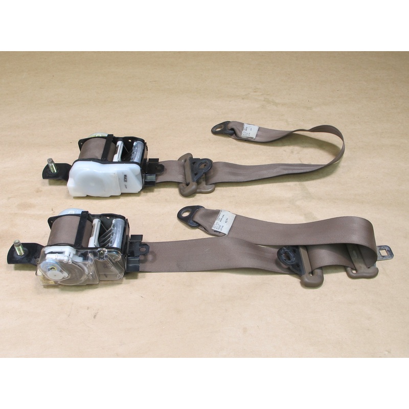 90-96 NISSAN 300ZX Z32 2+0 FRONT RIGHT & LEFT SIDE SEATBELT RETRACTOR SET OEM