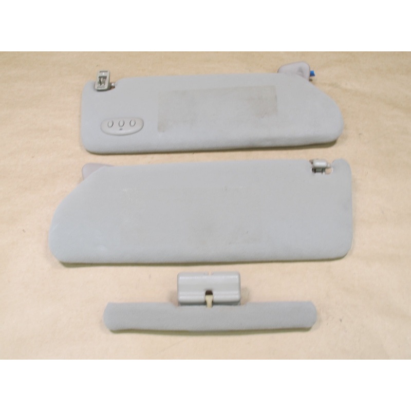 98-00 LEXUS JZZ31L SC300 SC400 SET OF 3 FRONT LEFT CENTER RIGHT SUN VISOR OEM