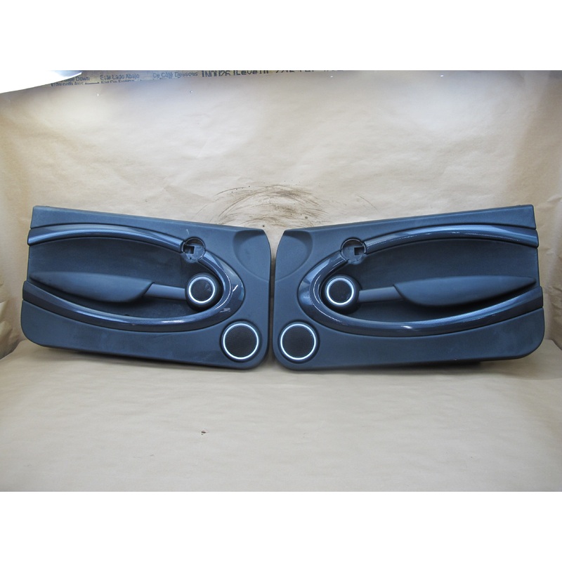 07-13 MINI COOPER S R56 SET OF 2 LEFT & RIGHT DOOR INTERIOR TRIM PANEL OEM