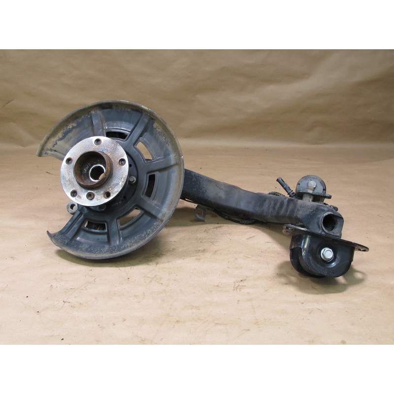 09-16 BMW E89 Z4 REAR LEFT TRAILING ARM SPINDLE KNUCKLE WHEEL HUB BEARING OEM