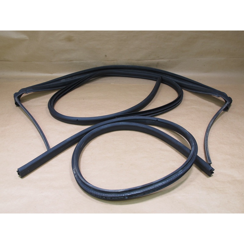 09-16 BMW E89 Z4 SET OF 3 WINDSHIELD & LEFT RIGHT DOOR WEATHERSTRIP SEAL OEM