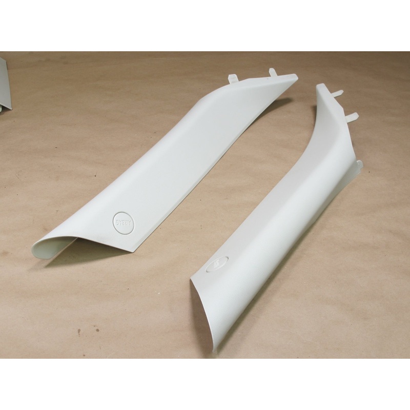 11-16 MINI COOPER R60 COUNTRYMAN SET OF 2 FRONT A PILLAR TRIM COVER PANEL OEM