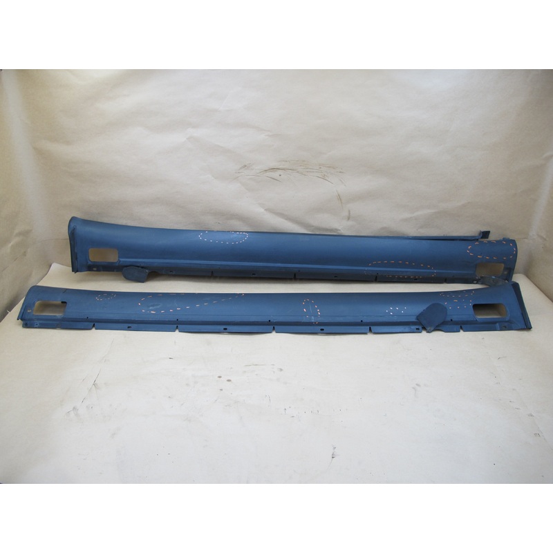 2011-2014 PORSCHE CAYENNE 958 ROCKER MOLDING PANEL SKIRT RIGHT & LEFT SIDE SET