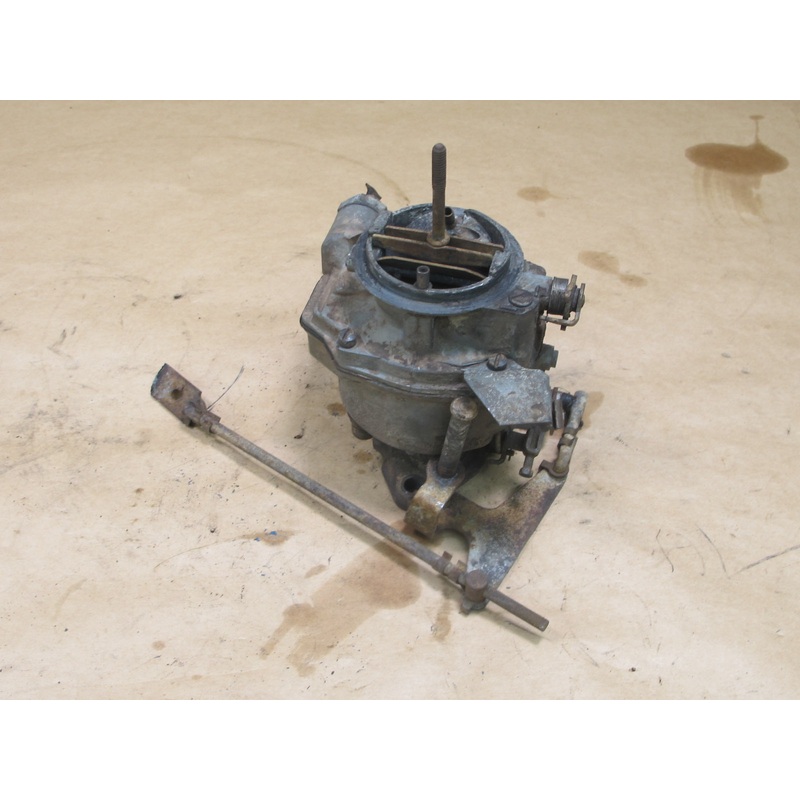 64-66 CHEVROLET C10 PICKUP 3.8L 230CU ENGINE MOTOR INTAKE CARBURETOR OEM