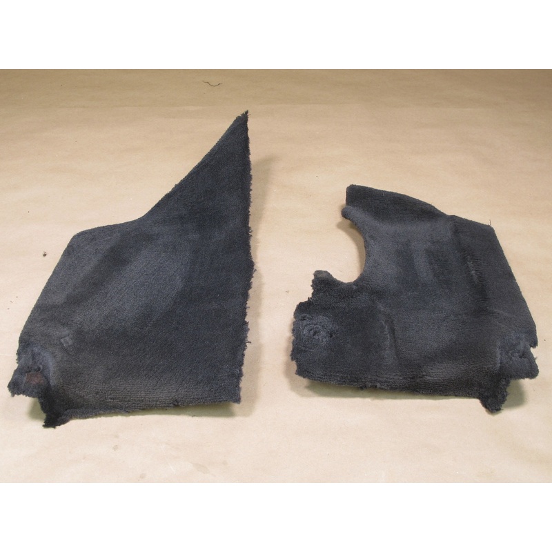 94-02 MERCEDES R129 SL-CLASS SET OF 2 FOOT KICK TRIM CARPET COVER OEM