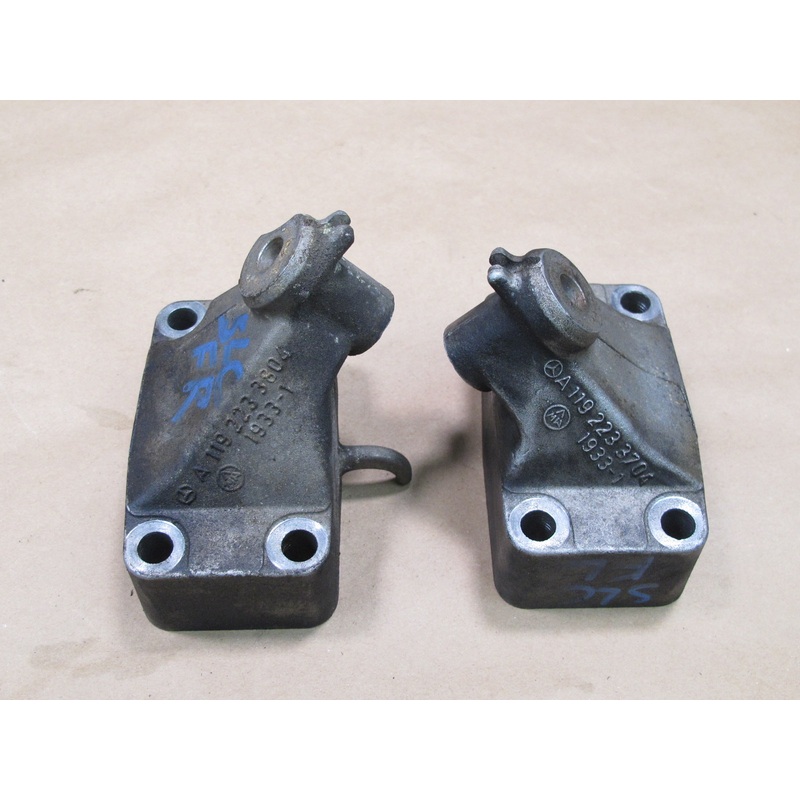 94-98 MERCEDES R129 SL500 M119 SET OF 2 LEFT & RIGHT ENGINE MOTOR MOUNT OEM