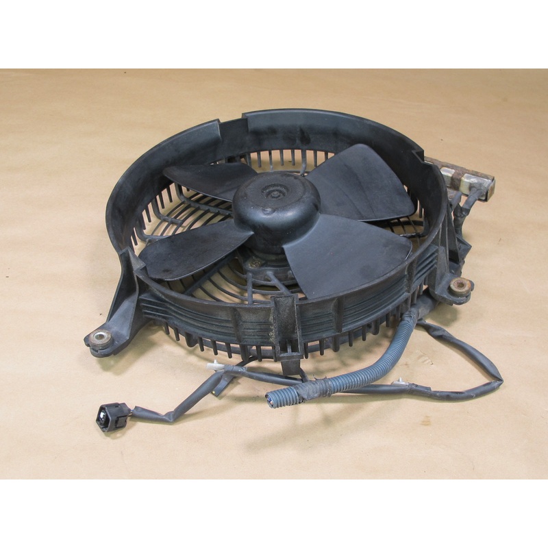 95-00 LEXUS UCF20 LS400 4-BLADE ENGINE COOLING FAN MOTOR W SHROUD OEM