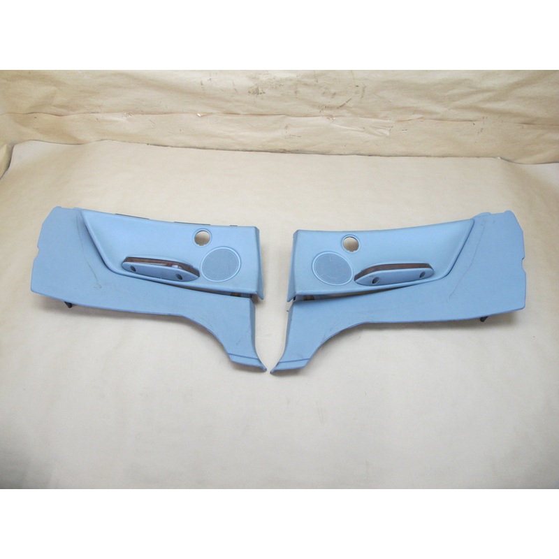 01-06 BMW E46 Convertible Set of 4 Rear Quarter Interior Trim Cover Panel OEM