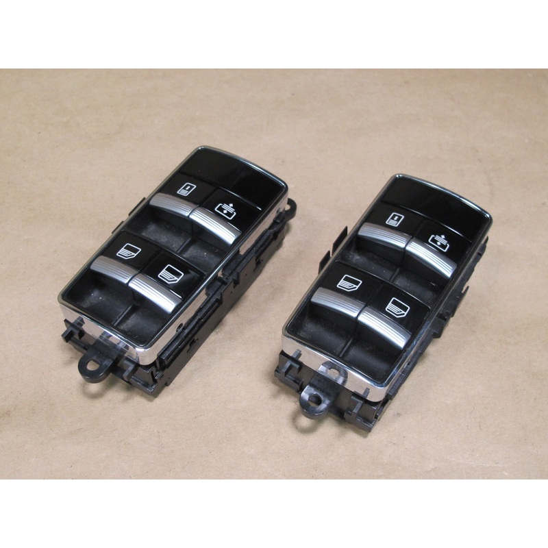 09-13 Mercedes W221 S-class Set of 2 Rear Left & Right Door Window Switch OEM