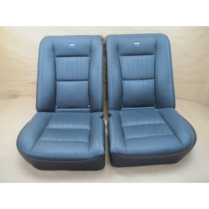 10-13 Mercedes W221 S600 V12 Rear Seat Upper & Lower Leather Cushion OEM