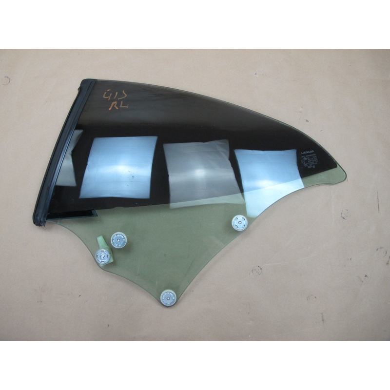 10-15 Lexus IS350 Convertible Rear Left Driver Side Quarter Window Glass