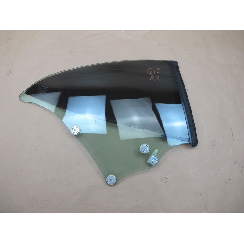 10-15 Lexus IS350 Convertible Rear Right Passenger Side Quarter Window Glass