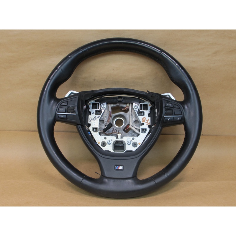 11-16 BMW F10 5-SERIES M-sport Leather Steering w Controls & Paddles OEM