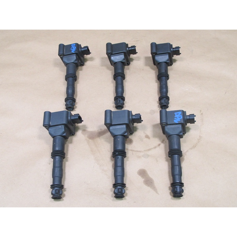 2002-2005 Porsche 911 996 3.6L Engine Motor Ignition Coil 0040100178 Beru Set