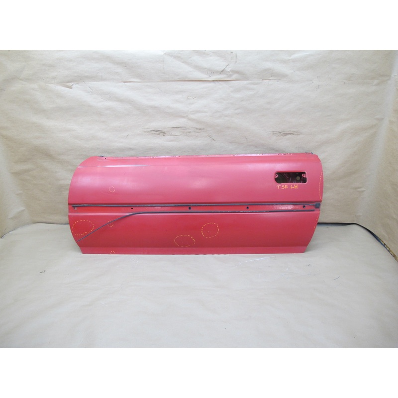 87-92 Toyota Supra MK3 Turbo Left Driver Door Shell Panel RED OEM