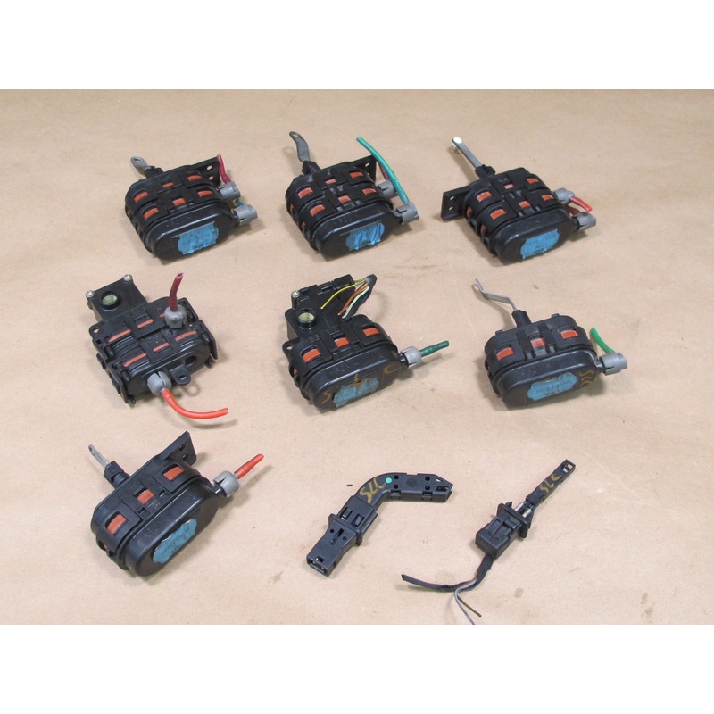 94-02 Mercedes R129 Sl-class Set of 7 A/C Heater Flap Door Actuator Motor OEM