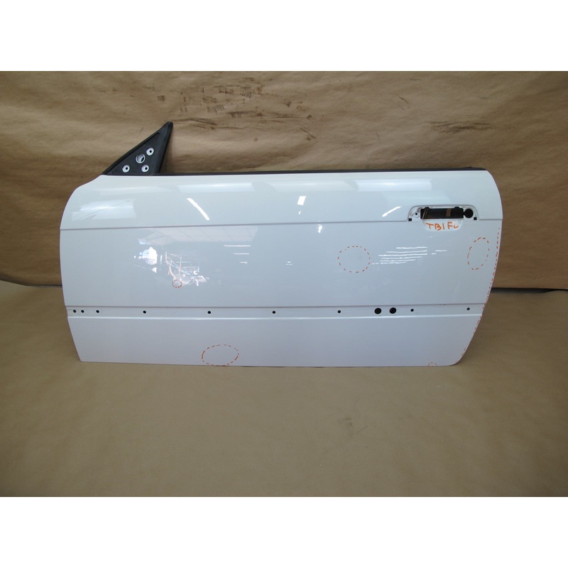 94-99 BMW E36 Coupe Convertible Left Driver Door Shell Panel White OEM