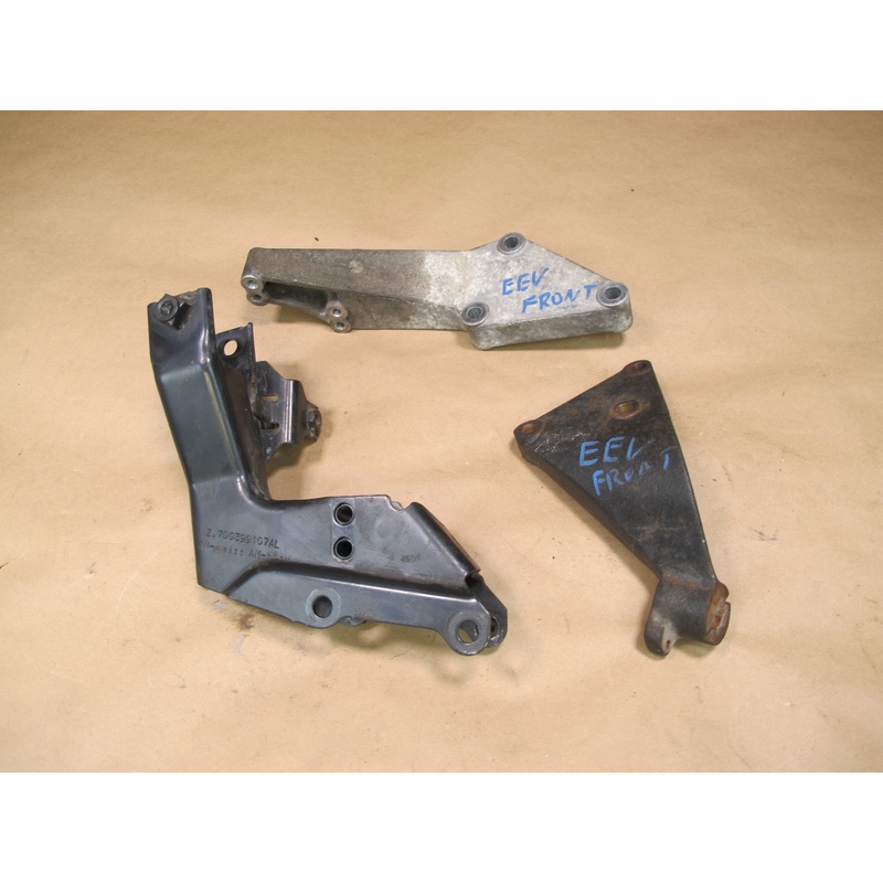 01-03 VW Eurovan T4 2.8L A/T Automatic Transmission Mount Bracket Set OEM