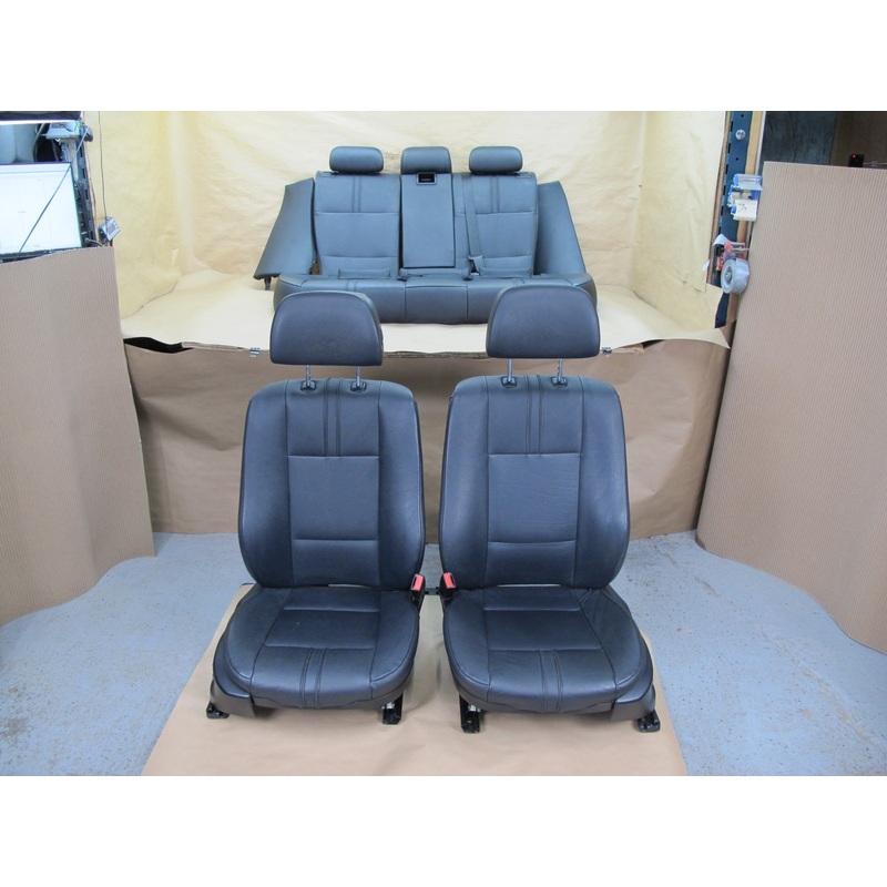 07-10 BMW E83 X3 Front & Rear Complete Heated Memory Leather Seat Set OEM