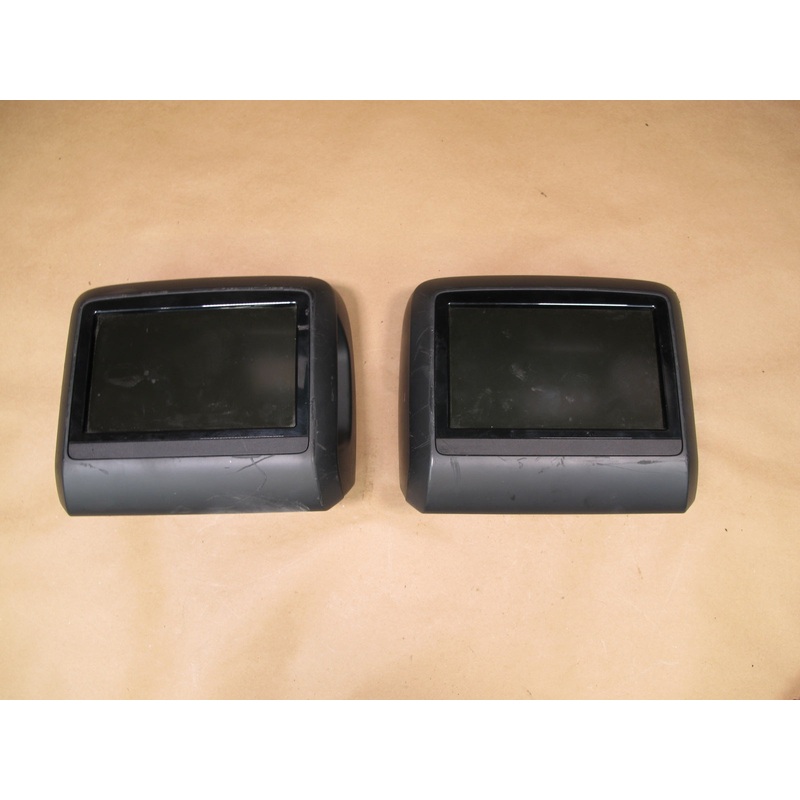 11-13 Mercedes W221 S-class Set of 2 Headrest Multimedia Display Screen OEM