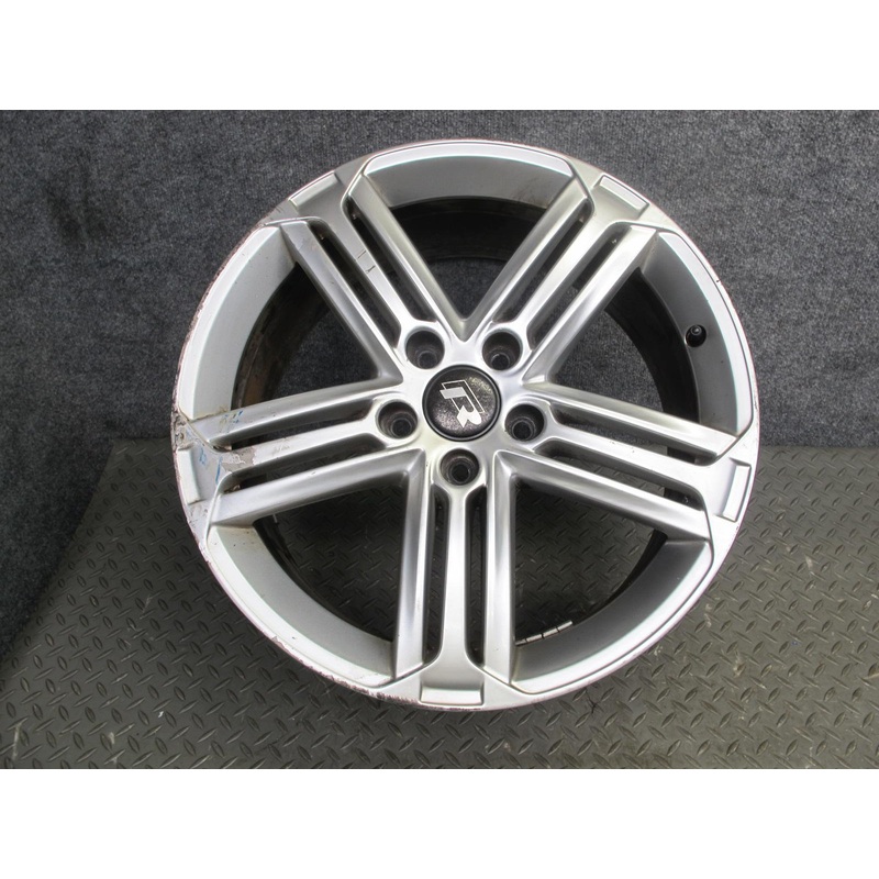 12-14 VW Golf R GTI MK6 Factory Talladega R18" Alloy Wheel Rim 18x7.5J ET51 Bent